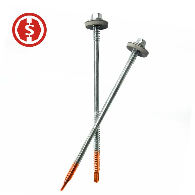 Factory direct support OEM sales300 series stainless steel and carbon steel Bimetal self-drilling screws for metal sheet