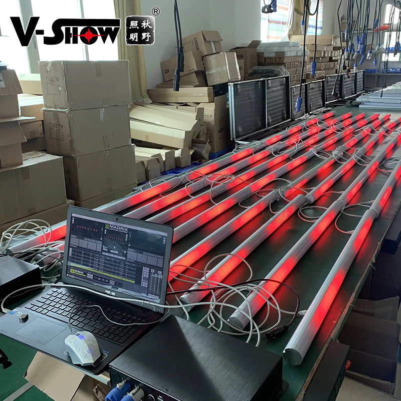 V-Show Led Pixel 16pcs With Controller RGB Pixel Bar Lights 3IN1 LED Pixel Tube Dj Disco Club