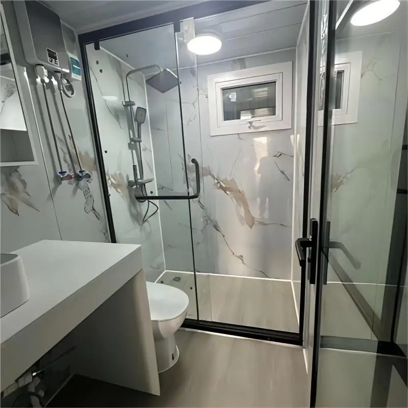 Hot sale detachable wholesale 4 Bedroom Luxury 40ft 20ft Movable Foldable Expandable Prefab Container House For Sale