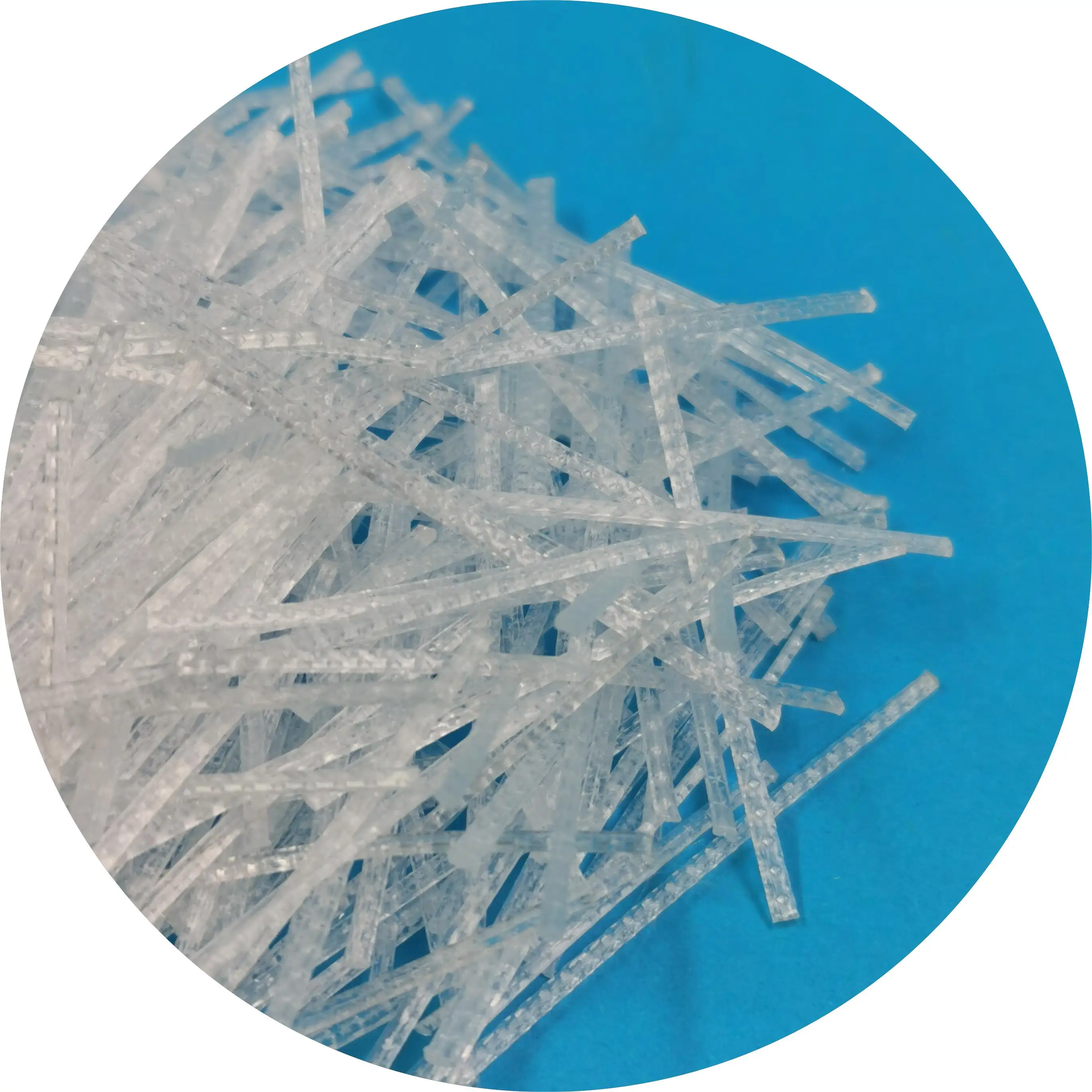 Steel-Like Macro PP Staple Fiber Short Cut for Concrete
