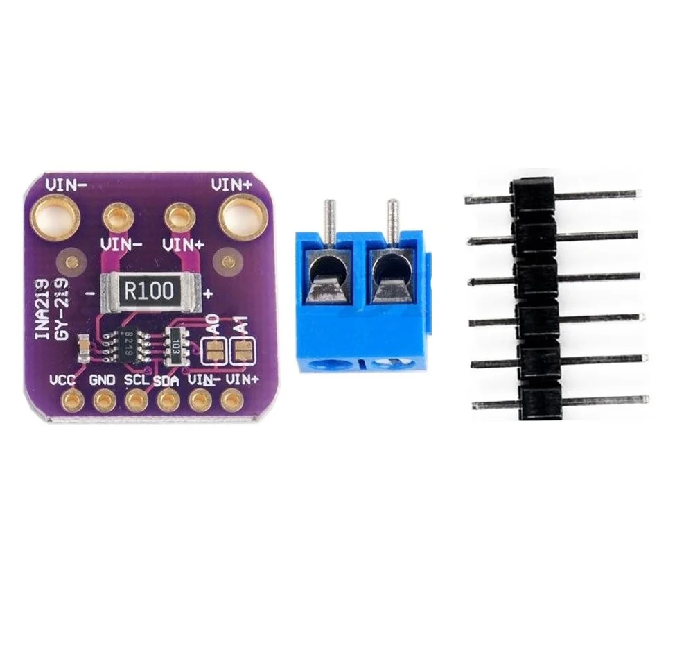 GY-219 Цифровой Текущий Модуль датчика I2C интерфейс программируемый источник питания постоянного тока мониторинга GY-INA219