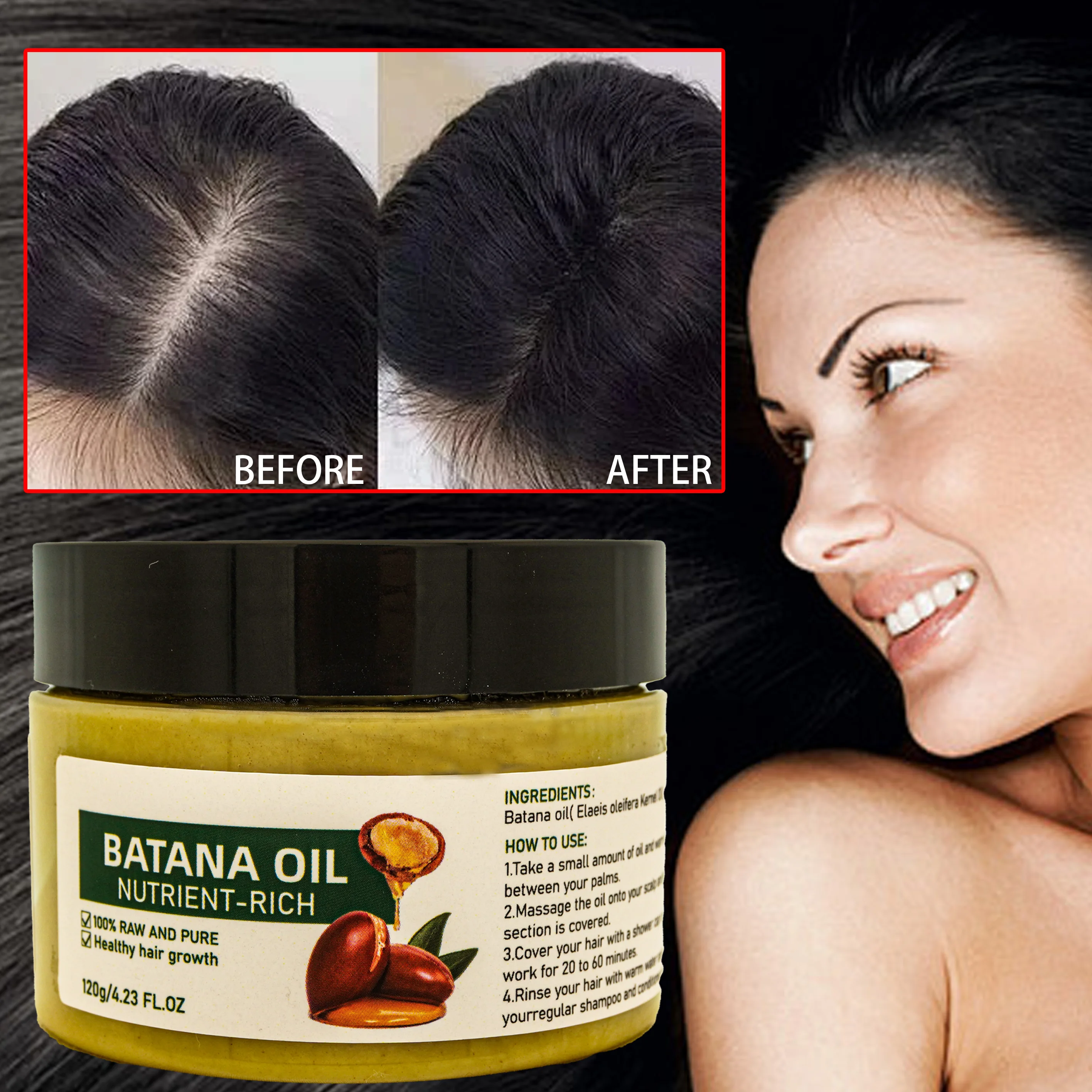 Private Label Vegan Rosemary Oil Hair Serum Moisturizing and Nourishing Hair Care for Anti-Hair Loss and Growth