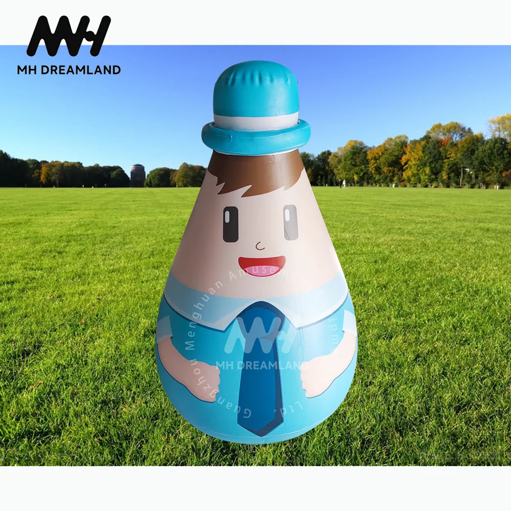 Decoration Toy PVC Tilting Doll Inflatable Carnival Roly-Poly Display Waterproof Shows for Advertising Tumbler