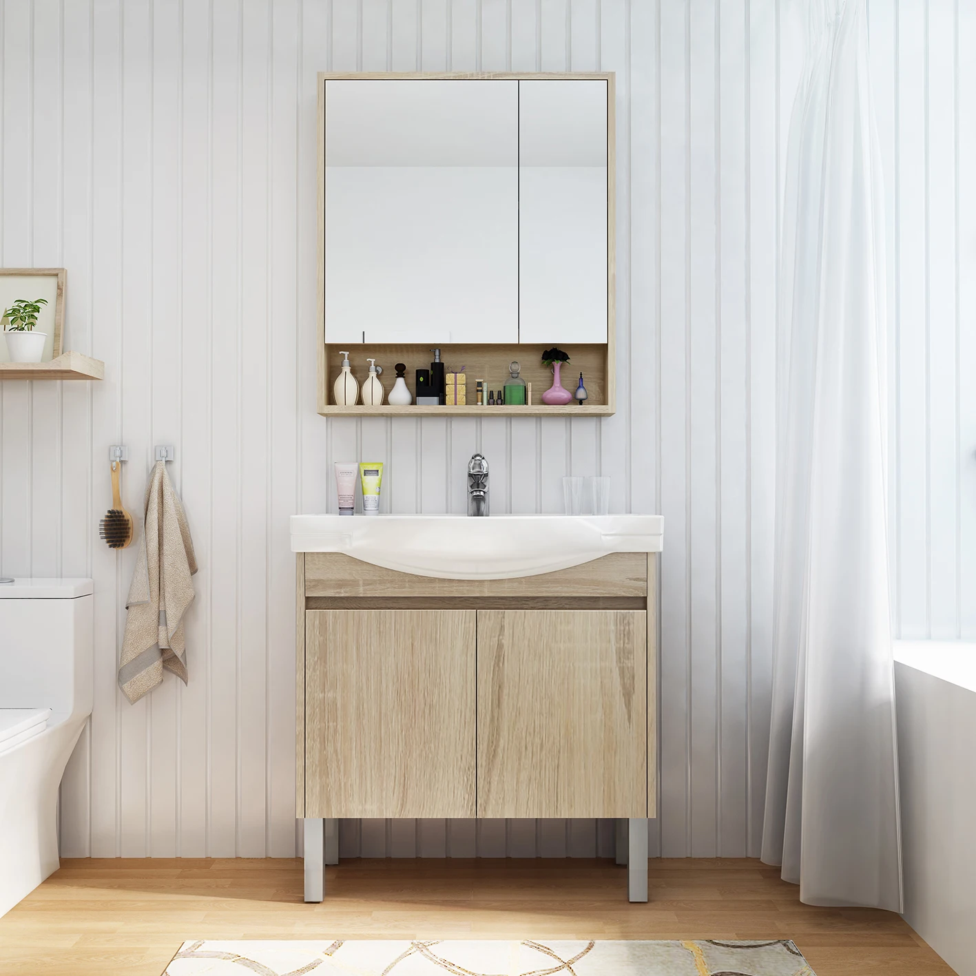 Cheap price wood tv cabinets furniture set custom made european modern livingroom plywood tv storage cabinet design plywood tv c