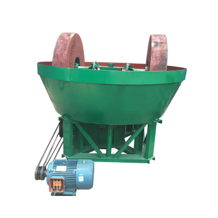 Good quality mini mining equipment gold wet pan mill