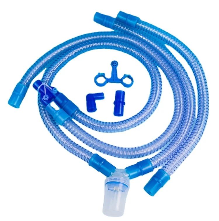 Adult Smoothbore Breathing Circuit With Water Trap Critical Care