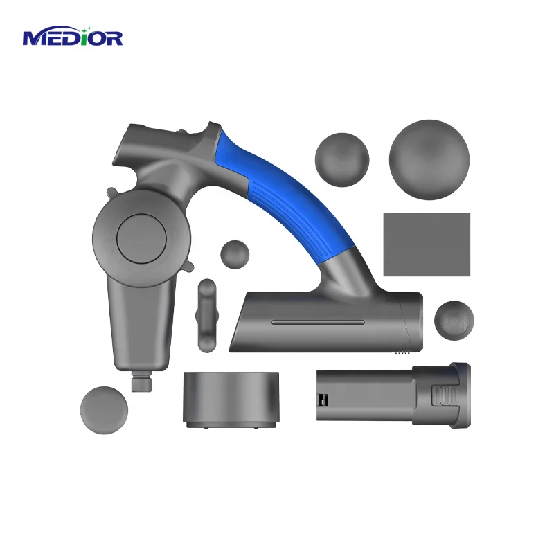 
Medior Electronic Massage Gun deep Muscle vibration Stimulator 4 Speeds Setting Percussion Massage Gun fitness 