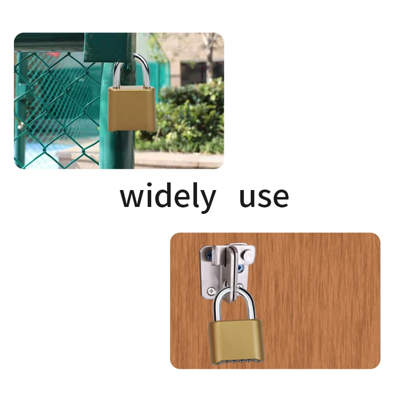zinc padlock code lock china padlock lockout tagout safety padlock