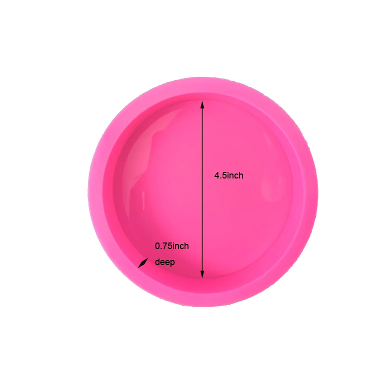 S1459 deeper deep teacher appreciation round coaster resin silicone mold