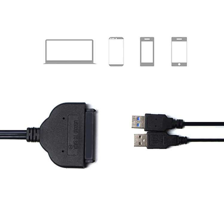 USB 3 0 SATA кабель адаптер Sata к до 6 Гбит/с HDD жесткий диск 7 + 15 контактов для Win 98/ME/2000/XP/VISTA /win7/8/MAC