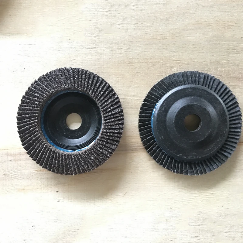 Пластиковая подложка 4,5 дюйма, кальцинированные шлифовальные диски из оксида алюминия и наждачной бумаги