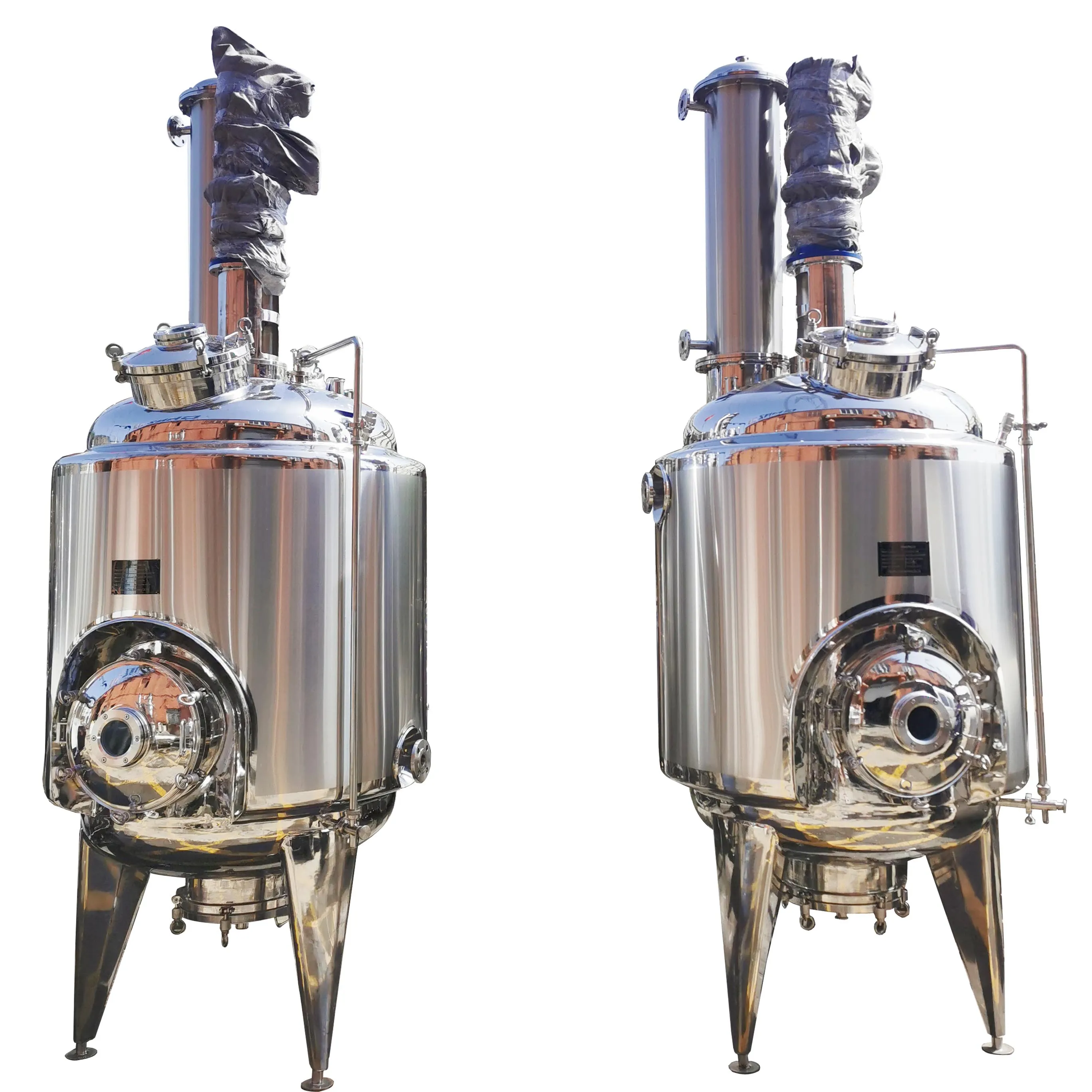 Certificate chemical/food/pharmacy stainless steel juice blending storage tank