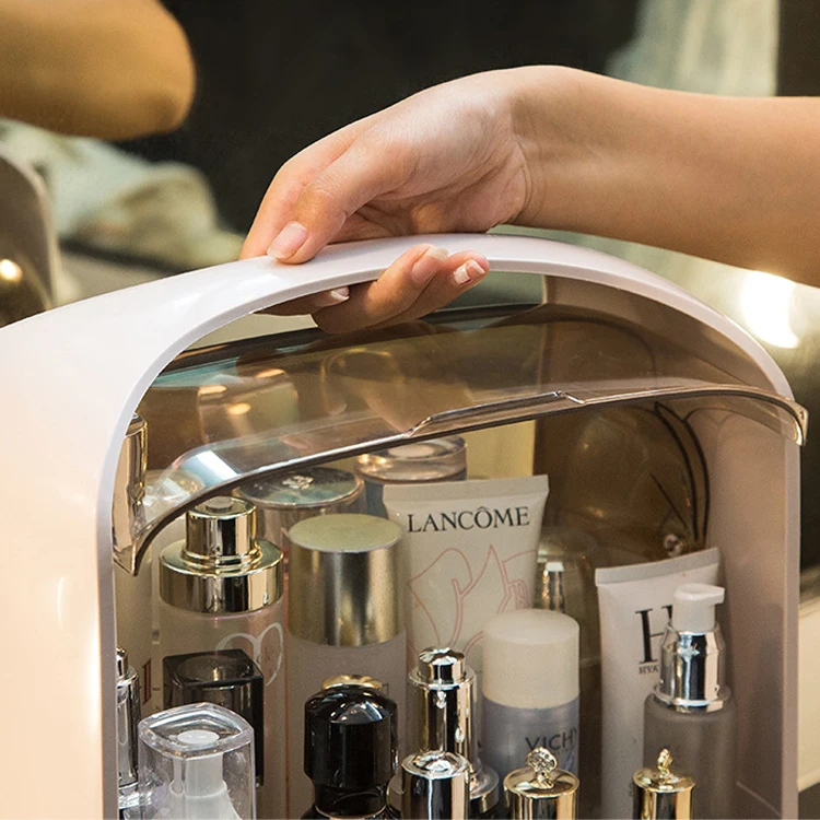 
High quality popular fashion excellent waterproof dustproof white plastic big pandora makeup box 