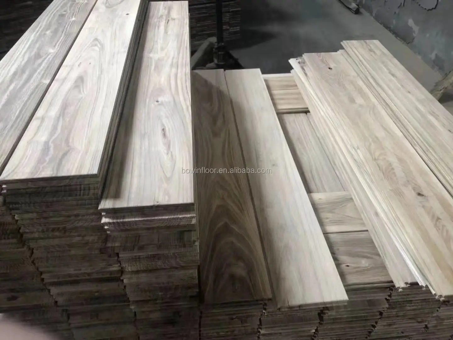 Asian teak unfinished hardwood flooring