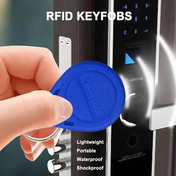 Rfid Keyfob Rfid Keyfob 125KHz Wholesale Waterproof Plastic ABS Electronic NFC 14443A RFID Key Tag