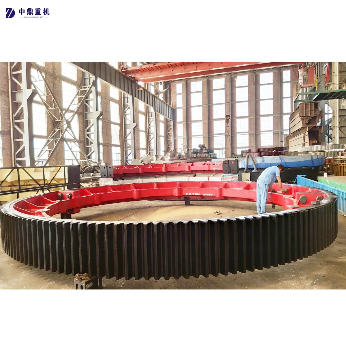 Big szie gear ball  mill large gear wheel