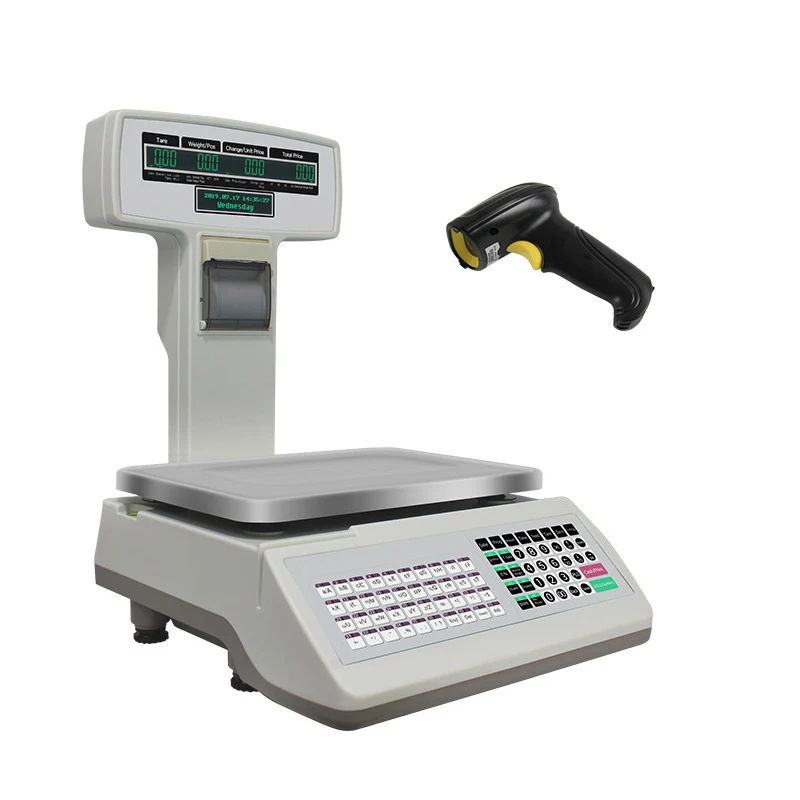 Good Quality Commercial TM-A Electronic Cash Register Scale With Receipt Printer  for deli/fruit shop/supermarket