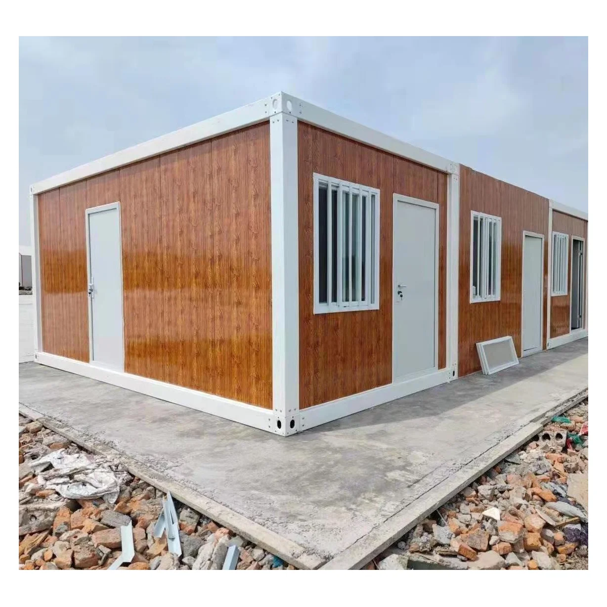 office Prefabricated Tiny home flat pack shipping Prefab houses Detachable modular Container House