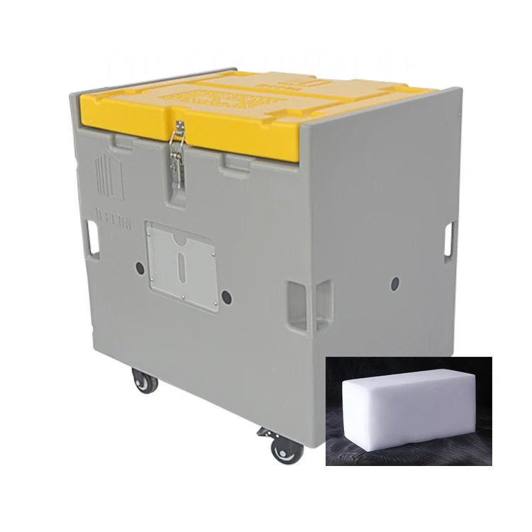 ICECON Industrial Good Quality PE Storage Box Bin insulate Dry Ice Container