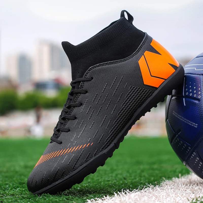 Factory Wholesale Hot Selling Cheap Menturf Outdoor Football Shoes Chuteiras Sepatu Bola Indoor Soccer Shoes For Men