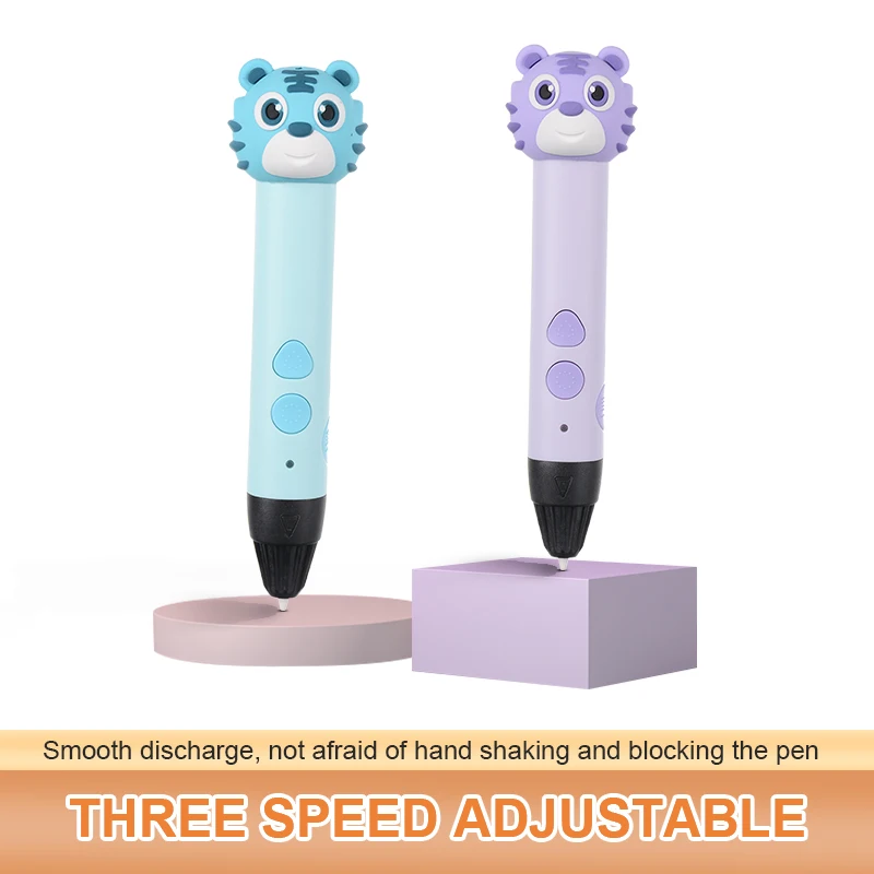 LED Screen DIY PLA Filament Creative Toy Gift 3D Printing Pen For Kids Drawing 3D Printer Pen Drawing