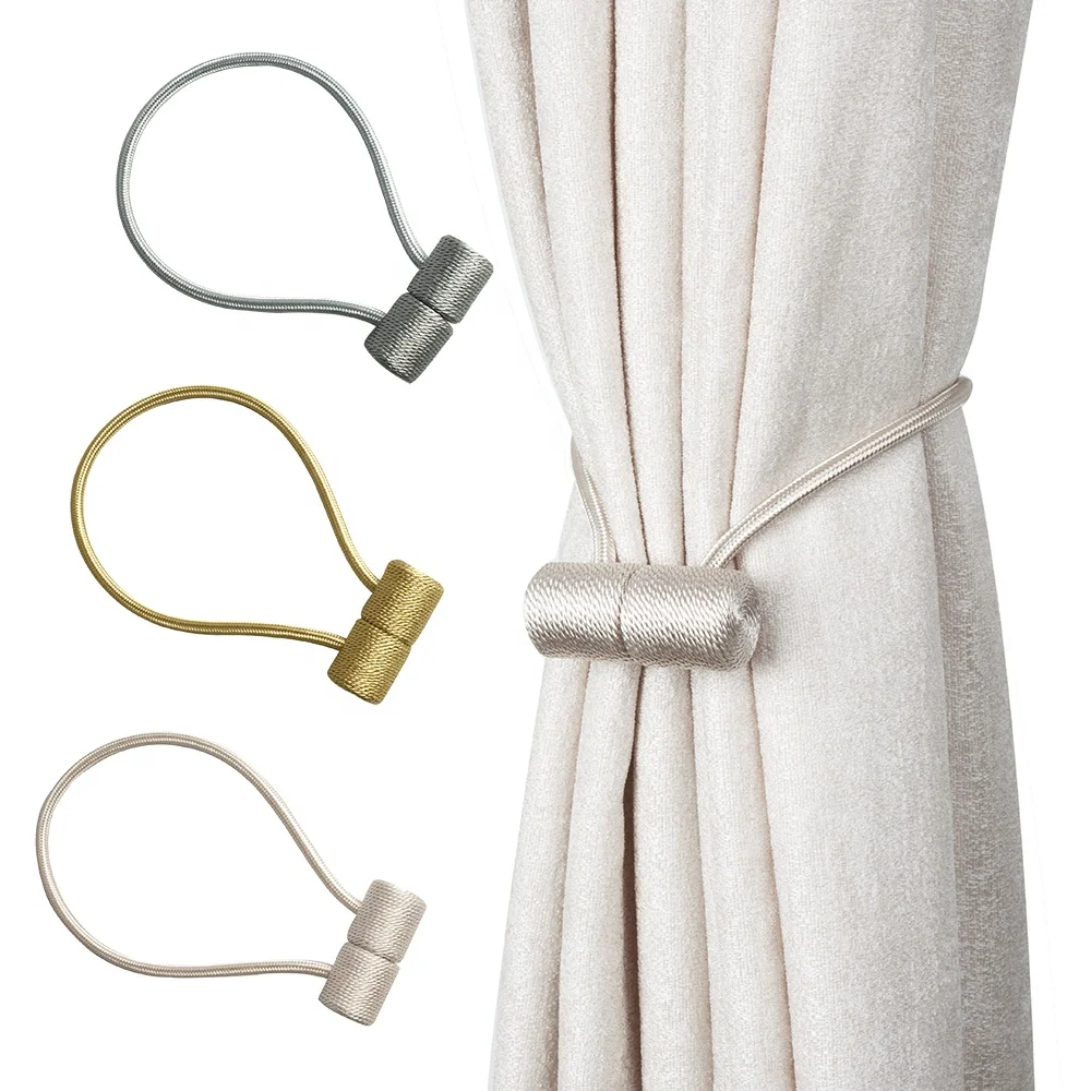 
CK-13 New style magnetic curtain tiebacks for thick or thin curtain, strong magnet 