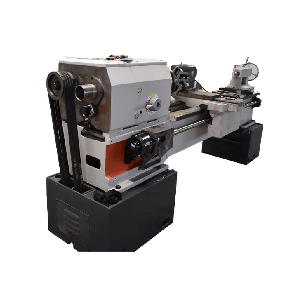 Horizontal CNC mini lathe for mechanic use with motor