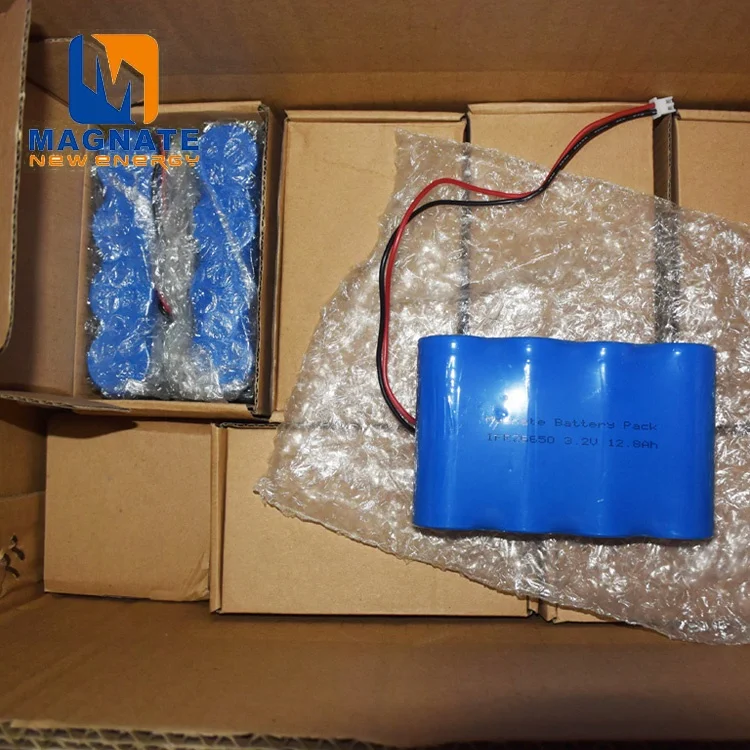 LiFePo4 Battery Pack IFR26650  3.2V 12.8Ah
