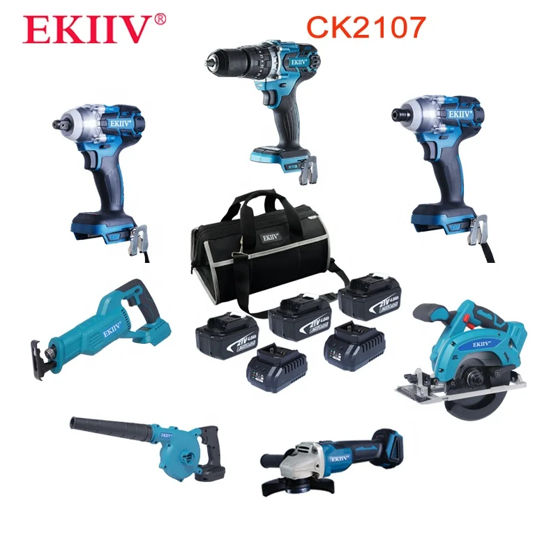MARVEL 2 in One 12V-Volt 2.0Ah Batteries Chargers Cordless Power Drill Impact Driver Tools Combo Kits Set
