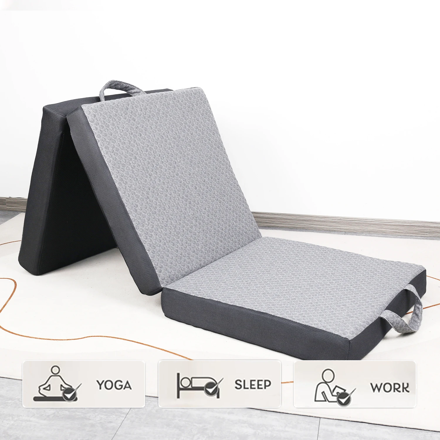 High quality new custom functions Triple fold mattress Multiple colors and styles Triple fold mattress for sleeping and home