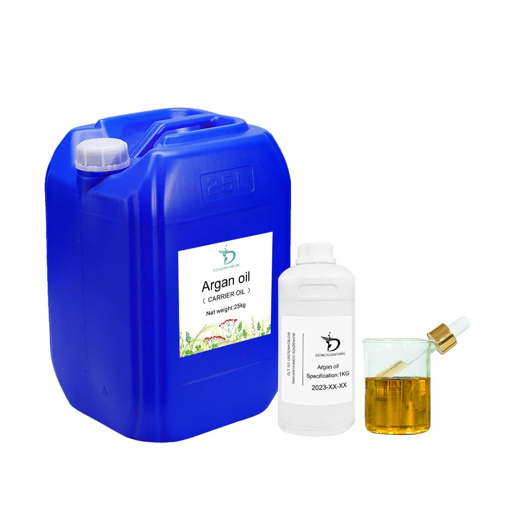 Factory Price 100% Organic Cold-Pressed Moroccan Argan Oil FOR Skin Making Shampoo