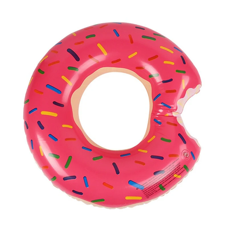 Hot Sales China Manufacturer Donut swim ring PVC Inflatable Baby Swimming Pool Float Circle Ring Party Toys for Adults