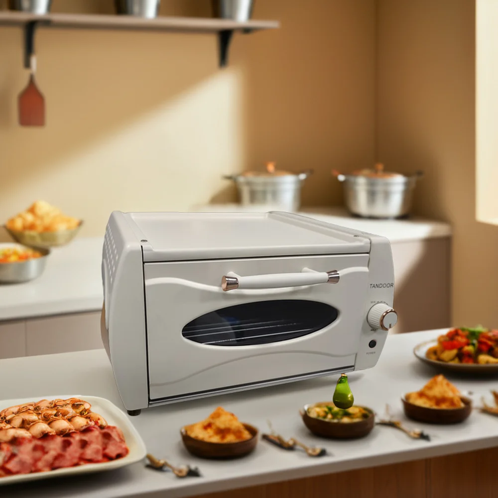 Manufacturer Direct 15L Innovative Compact Tandoor Oven - The Ultimate Mini Clay Oven for Home Cooking
