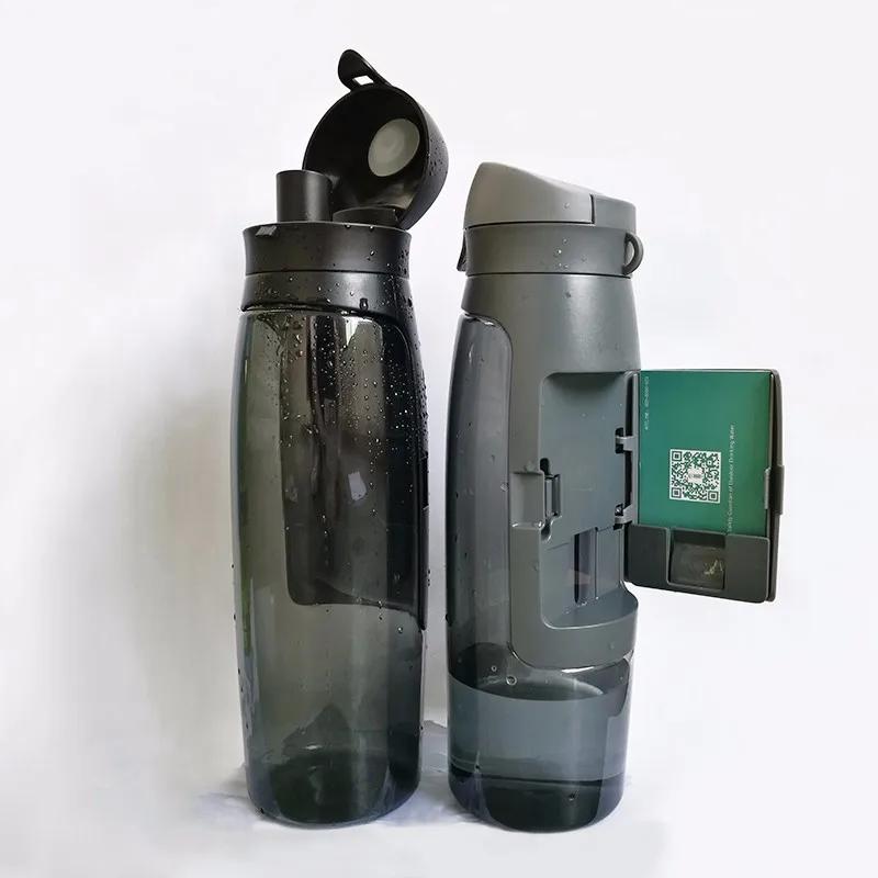 Лидер продаж Amazon 2021 Спортивная бутылка для воды спортзала пластиковая объемом 26