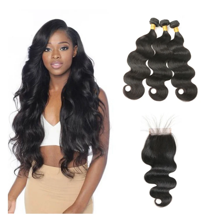 100% percent Unprocessed Raw body wave Crochet hair extension Free Sample Long lasting Virgin Human hair weave