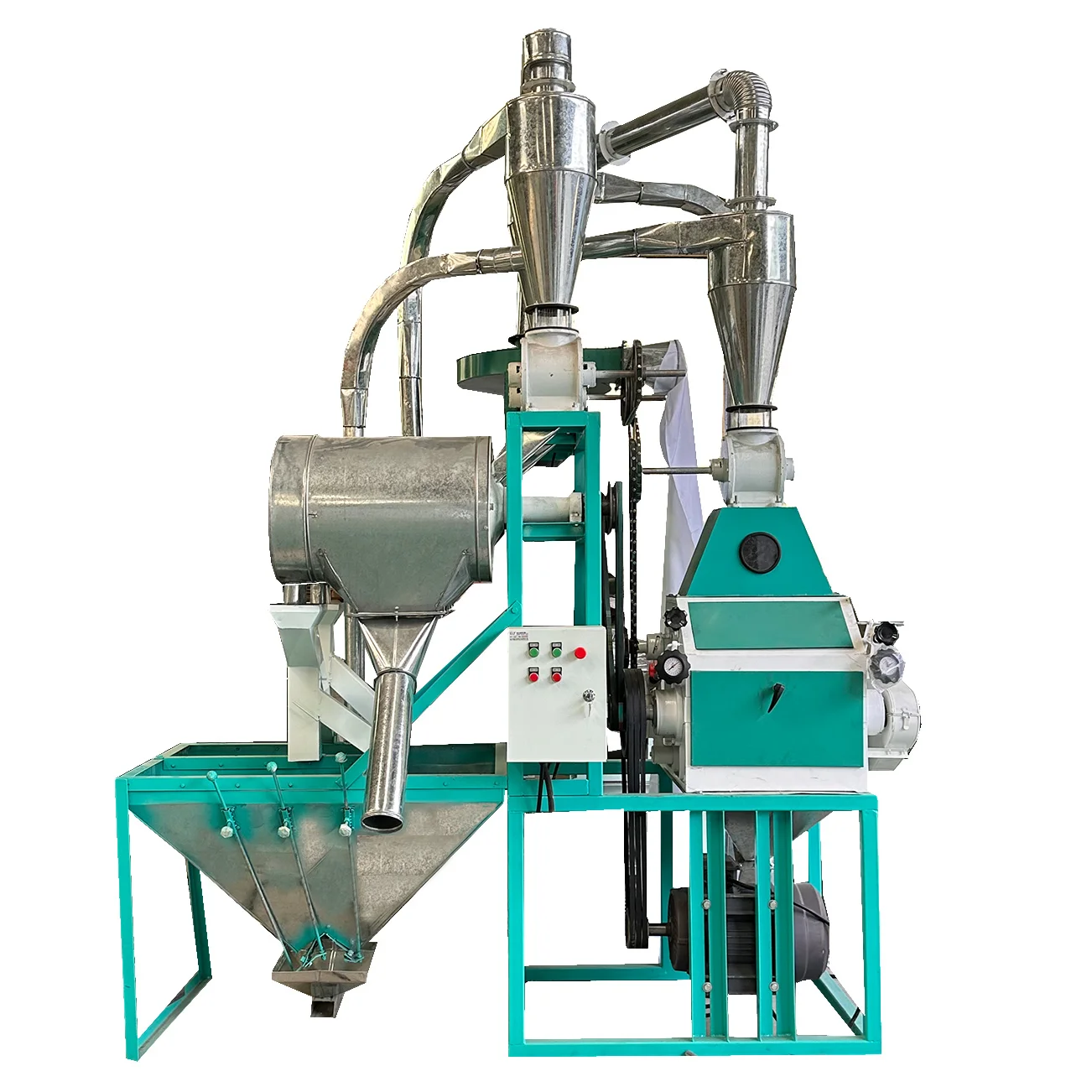 Automatic flour machine double ro grinding machine manufacturers directly supply the flour machine