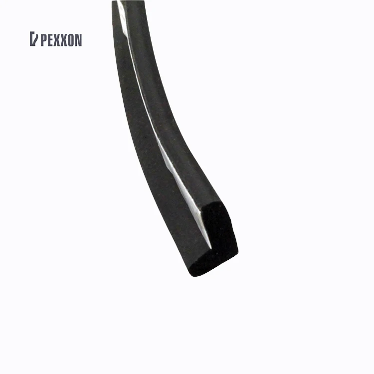 Customize self adhesive sponge EPDM rubber foam strip Silicon foam seal tape Sponge strips