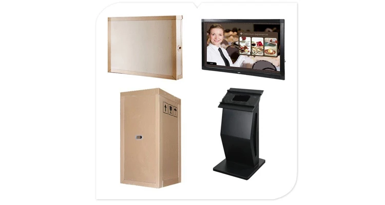  Крытый 43 дюймовый hd digital signage горизонтальные Тотем сенсорный экран