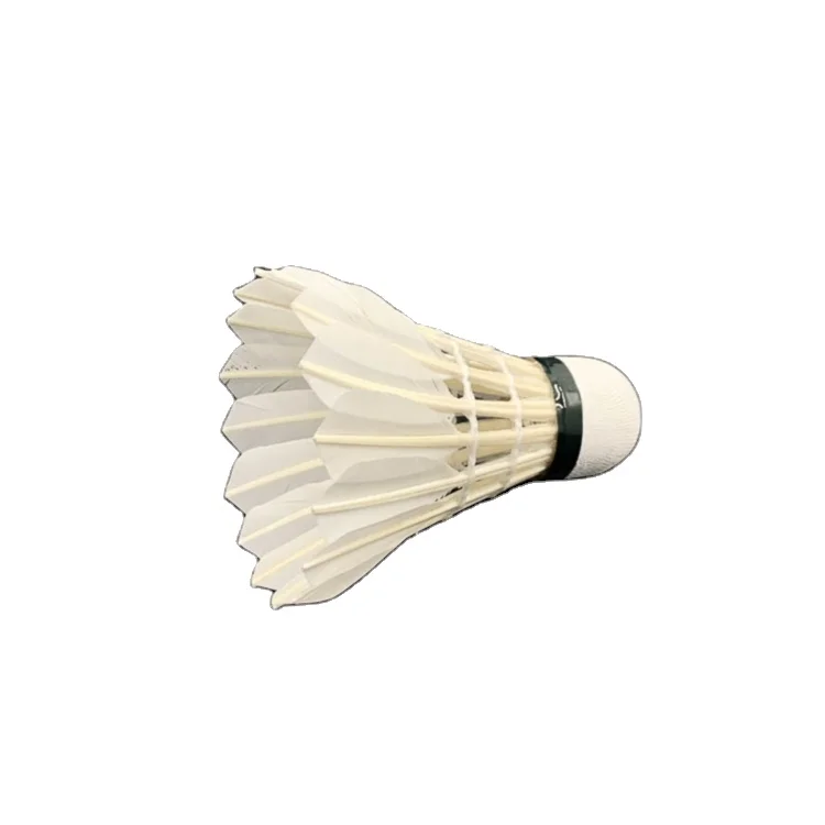 
China Supplier Accept Customized Logo Goose Feather Ball Goose Feather Badminton 