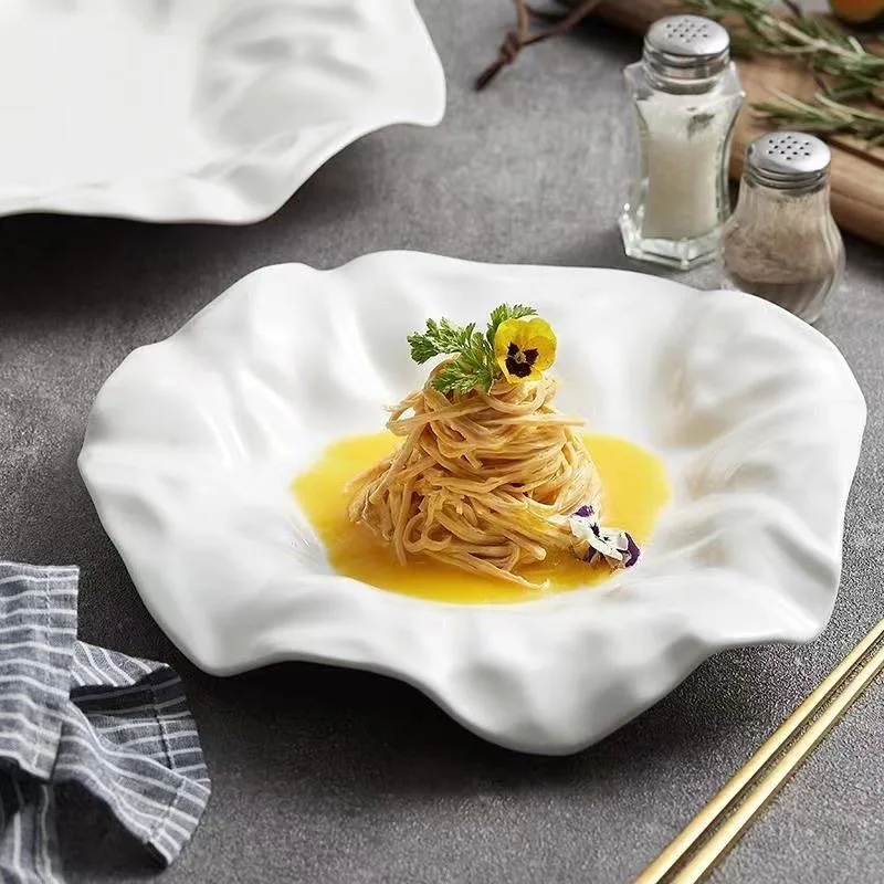 Hotel Quality Tableware Horeca Concept Dinnerware Collection Creative Dishes & Plates Ceramic gold Soup Plate