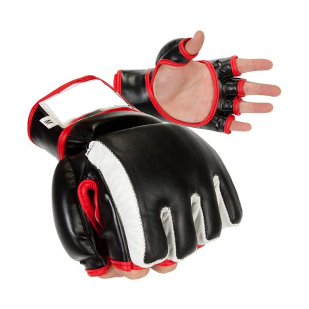 
boxing crafts new adjustable half finger MMA Gloves custom design & logo sand bag fighting supporter light weight boxing gloves 