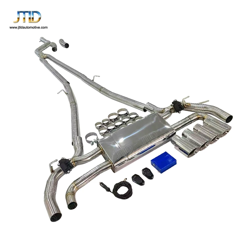 JTLD производительная выхлопная система valvetronic catback для выхлопных труб BMW G30 B58 540i с клапаном