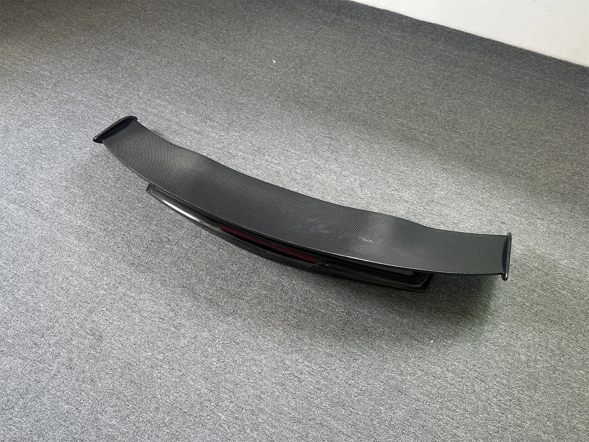 R Style Carbon Fiber Rear Trunk GT Lip Wing Spoiler for Benz C190 AMG GT GTS GTR 2014UP