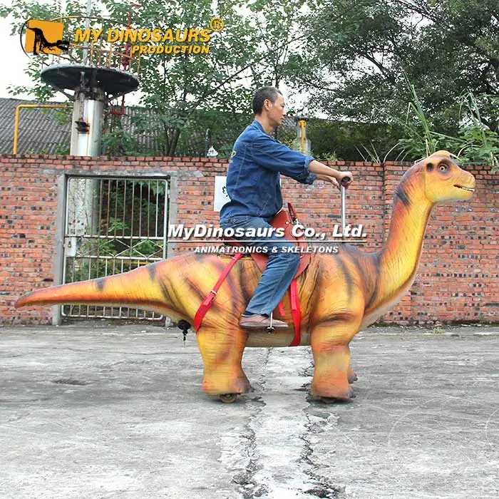 MYDINO Battery Walking Dinosaur Ride for Amusement Park Ride