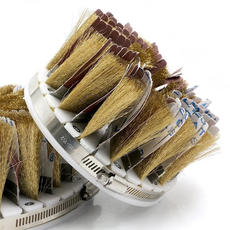 DIsc polishing tampico brush   in handle machine for sanding wood