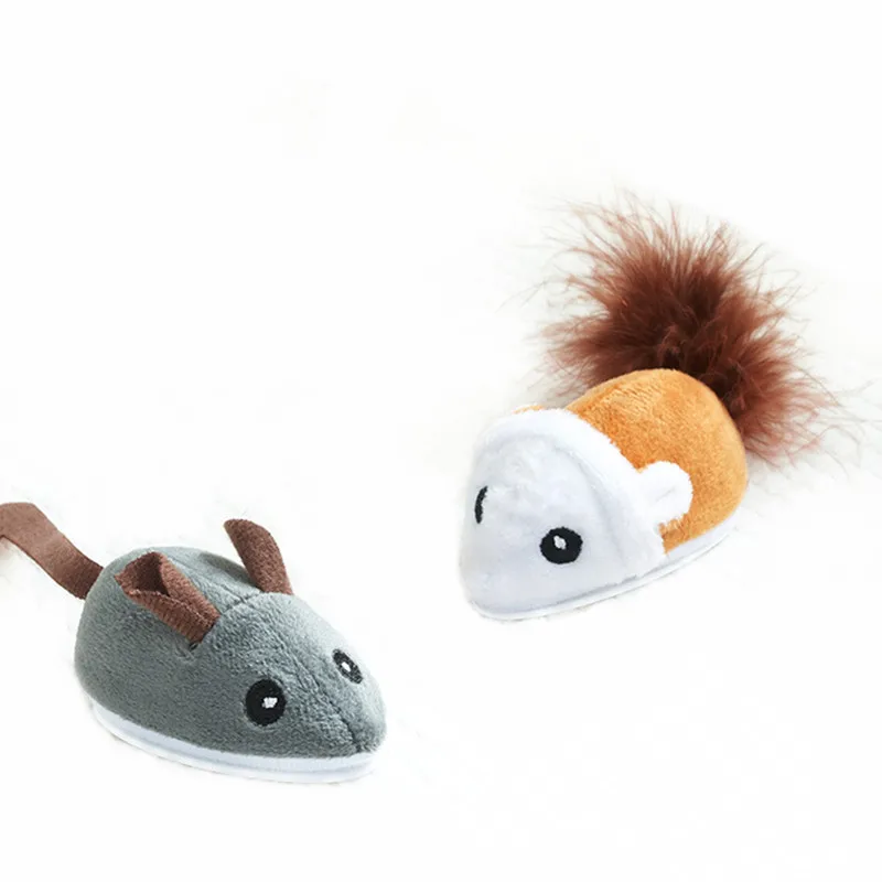 New Pets Toy Mouse USB Recharge Cat Toy Electronic Interactive Smart Cat Toy