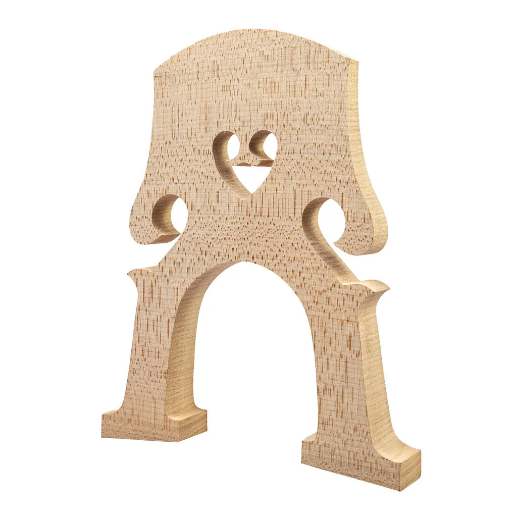 High Quality Maple Wood Upright Bass Bridge 4/4 3/4 1/2 1/4 1/8 Size Double Bass Bridge Contrabass Bridges Accessories