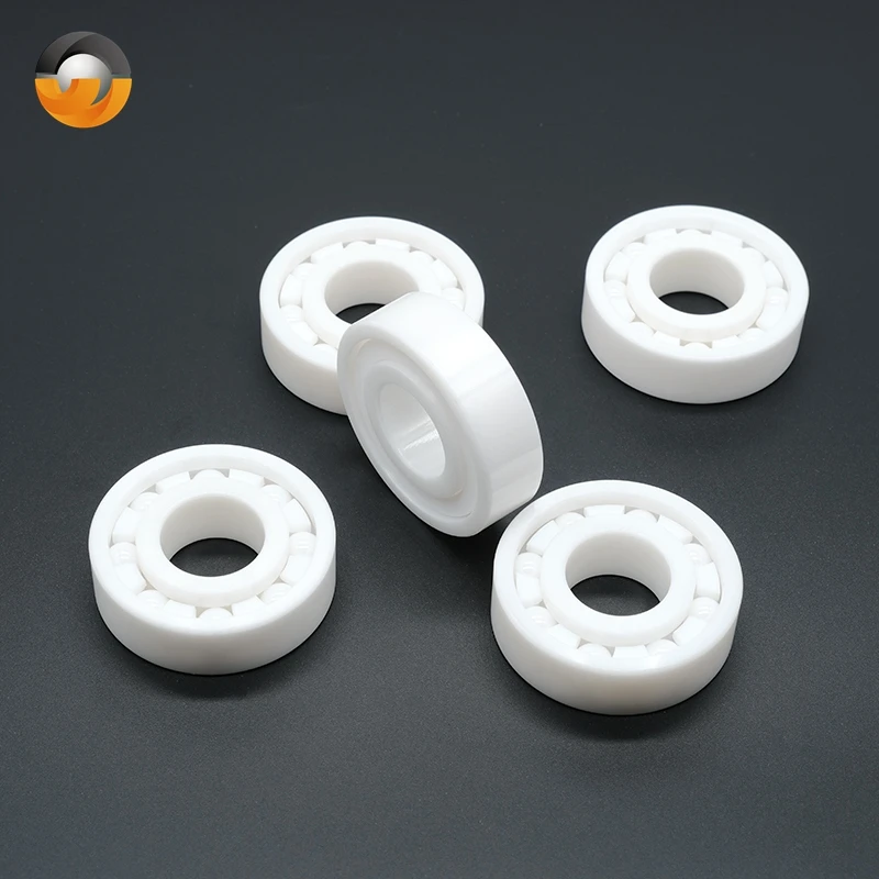 High grade bicycle ball bearings size by 35x72x17mm low noise high speed deep groove ball full ceramic 6207CE 35x72x17mm bearing