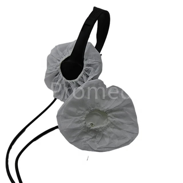 
Disposable Sanitary Headset headphone Cover Earphone Cover 