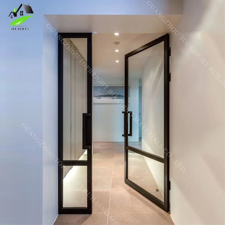 
Economical American Standard Metal Doors Commercial Hanger Casement Hinged Door Price 